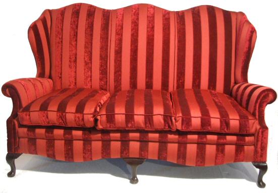 Queen Anne Revival 3 seater settee
