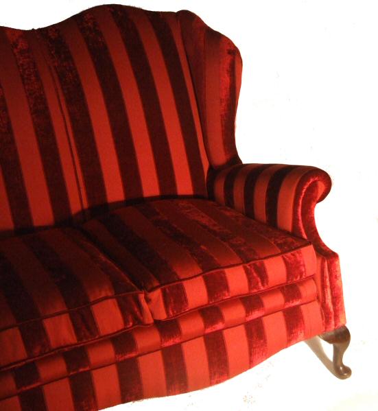 Queen Anne Revival 3 seater settee