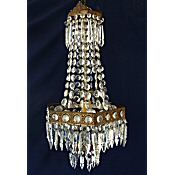 art deco chandelier
