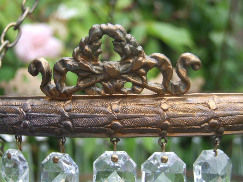 Circa 1930, A Large 4 Tier Icicle Drop Chandelier