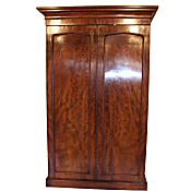 Victorian double wardrobe