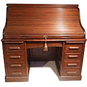 Edwardian roll top desk