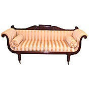 Regency Scroll end sofa