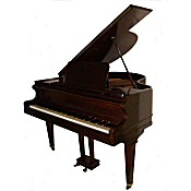 antique baby grand piano by Collard and Collard