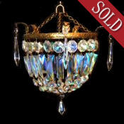 Edwardian Purse Style Chandelier