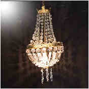 empire purse chandelier
