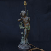Circa 1900 Cold Painted Winged Nymph