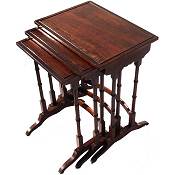 Antique nest of tables