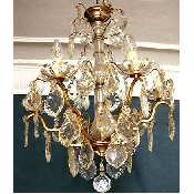 impressive 6 arm chandelier