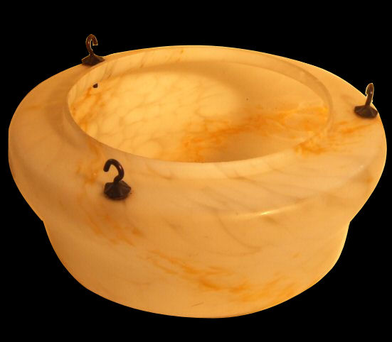 Mottled Lemon Deco Lampshade