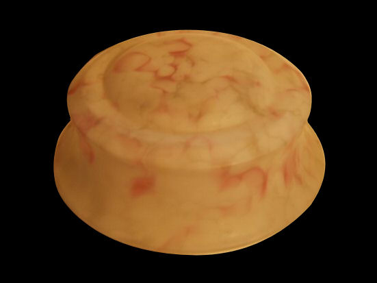 Mottled Pink Deco Lampshade