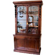 antique bookcase