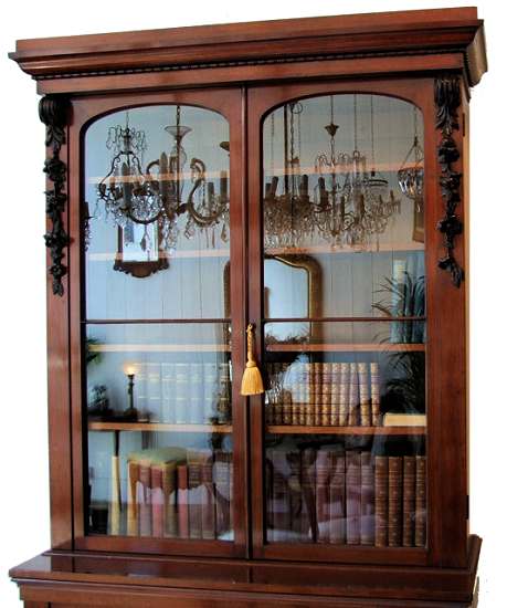 Antique bookcase