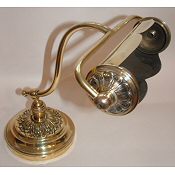 Antique brass desk lamp