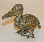 Antique Brass Pelican