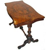 Antique Circa 1860, a Victorian Walnut Centre Table