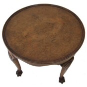 antique burr walnut coffee table