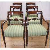 George 1V Period Mahogany Dining Chairs