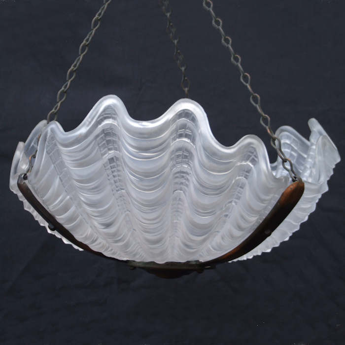 Pair Art Deco Ceiling Lights