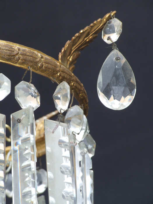 Circa 1930 Beautiful Victorian style Albert Drop Chandelier