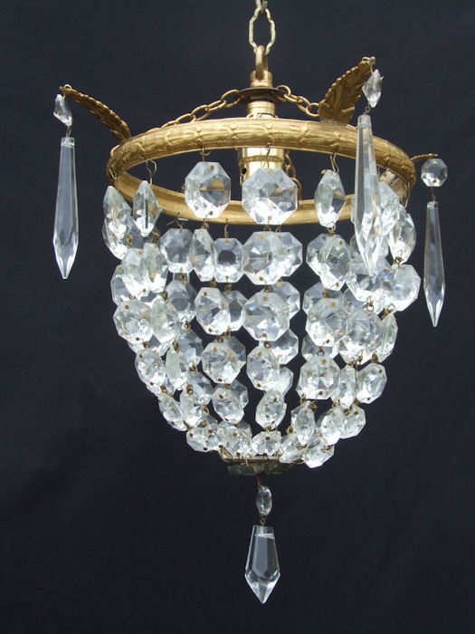 Edwardian purse chandelier