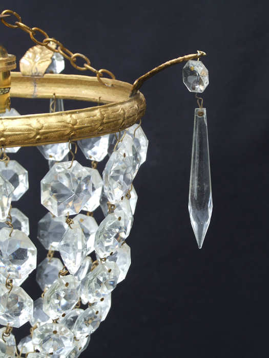 Edwardian purse chandelier
