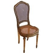 antique gilt chair