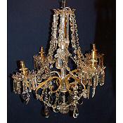 antique chandelier