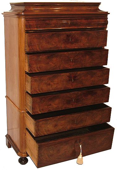 Antique chest on chest