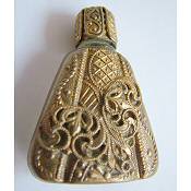 Antique gilt scent bottle