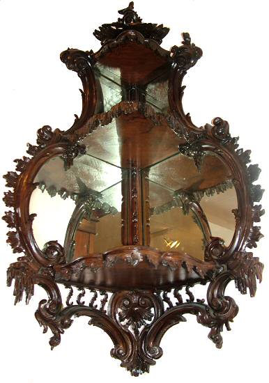 Antique corner unit
