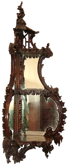 Antique corner unit