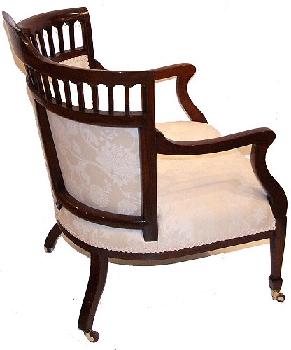 Inlaid antique chair