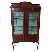 Edwardian inlaid cabinet