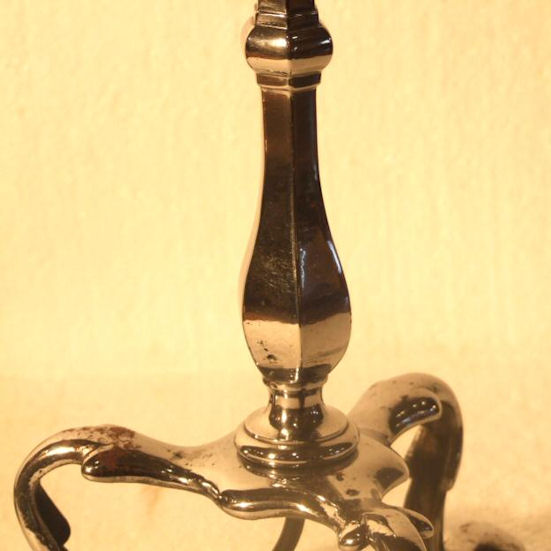 Edwardian chrome pullmans table lamp