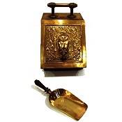 antique coal skuttle