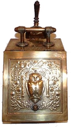 Victorian brass Coal Skuttle