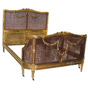 antique gilt bed