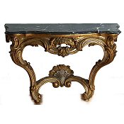Antique console table