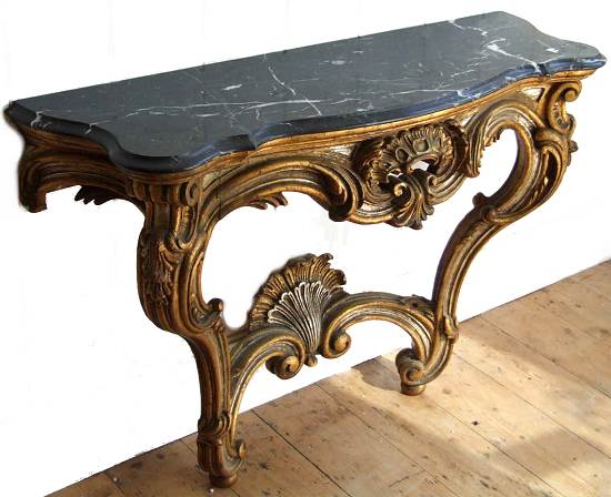 antique console table