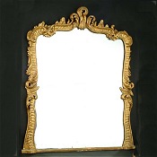 antique gilt mirror