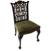Victorian Chippendale Revival  Side Chair