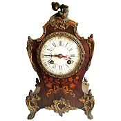 Antique inlaid clock