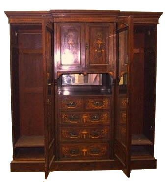 antique wardrobe