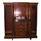antique wardrobe