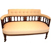 antique inlaid sofa