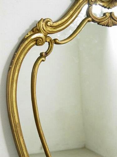 Italain antique burr walnut Cheval mirror