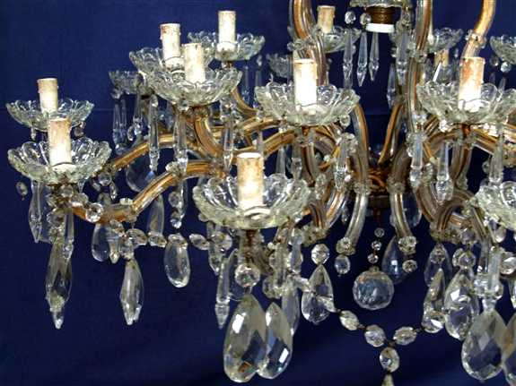 Victorian Marie Therese Antique Chandelier