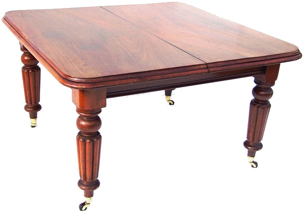 antique dining table