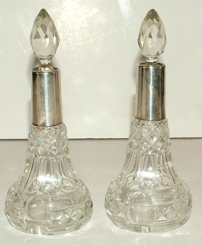 Antique perfume bottles